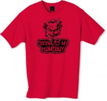 Satan is my homeboy tshirt