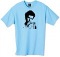 Sid Vicious portrait t-shirt.  Sid Vicious was an English musician best known as the bassist of the influential punk rock group Sex Pistols. In 2006 he was inducted posthumously into the Rock and Roll Hall of Fame as a member of the Sex Pistols.