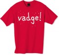 Vadge t-shirt from the popular TV series the Inbetweeners a must have for the true fan