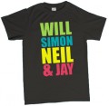Inbetweeners names tshirt