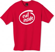 Evil inside tshirt