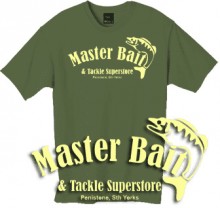 Master Bait and Tackle Superstore t shirt