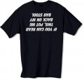 If you can read this put me back on my barstool t shirt
