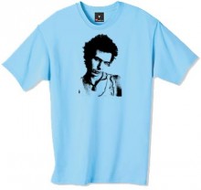 Sid Vicious portrait t-shirt.  Sid Vicious was an English musician best known as the bassist of the influential punk rock group Sex Pistols. In 2006 he was inducted posthumously into the Rock and Roll Hall of Fame as a member of the Sex Pistols.