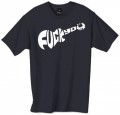 Guitar t-shirt as worn by Slash from Guns and Roses.  He is the former lead guitarist of the American hard rock band Guns N' Roses, with whom he performed and recorded from 1985 to 1996. He later formed Slash's Snakepit and co-founded Velvet Revolver with his former bandmates Duff McKagan and Matt Sorum.