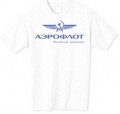 Aeroflot t shirt, Russian airlines tshirt