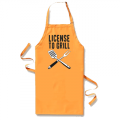 License to grill apron