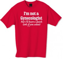 Gynecologist tshirt