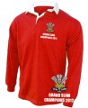 Wales Grand Slam Champions 2012 retro rugby shirt